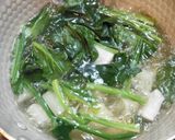 豚と大根ほうれん草の味噌汁作り方5写真