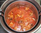 鶏肉とマッシュルームのトマト煮作り方10写真