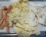簡単手間無し☆白菜と棒湯葉入り火鍋水餃子作り方2写真