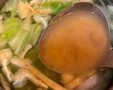 春キャベツと新玉ねぎの味噌汁作り方4写真
