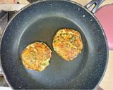 ＊粉不使用＊長芋とえのきのお好み焼き作り方5写真