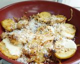 いわしトマト缶でポテトのパン粉チーズ焼き作り方6写真