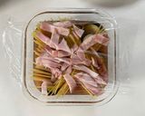 レンジで簡単！カフェ風ナスのトマトパスタ作り方5写真