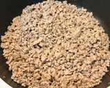 夏の夕飯☆大葉爽やか豚挽肉ときのこの麻婆茄子作り方4写真