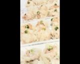 ミクベジからグリンピース取って乗っけた焼売作り方5写真