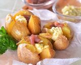 ほくほく~!じゃがバターの塩辛のせ♪作り方3写真