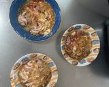 レンジ根菜茄子ウスターレモン味甘酢酢豚作り方4写真