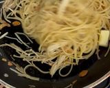 大葉とエノキのガリバタ和風パスタ！作り方6写真