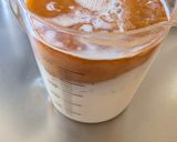 桃の牛乳プリン作り方6写真