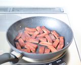 【ゴーヤとスパム卵のオイマヨ炒め】作り方5写真