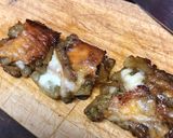 簡単おつまみ🍺ゴーヤと焼けるチーズの砂糖醤油焼き作り方6写真