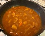 【簡単夕食】麻婆茄子風のせ野菜カレー作り方3写真