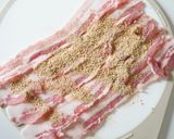 長ねぎとごまの肉巻き作り方1写真