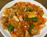 豚こま肉で簡単酢豚作り方7写真