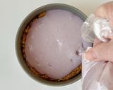 ブルーベリーのレアチーズケーキ作り方11写真