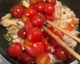 食べるの忘れていた物で玄米トマトリゾット作り方3写真