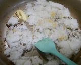 簡単！チャーハン　にんにくバター醤油作り方2写真