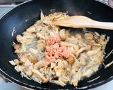 お手軽☆あさりときのこの醤油パスタ作り方3写真