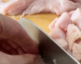 鶏むね肉となすのゴロゴロ磯辺焼き作り方2写真
