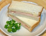 お弁当やランチに。おにぎりの具ハムチーズ大葉巻き作り方4写真