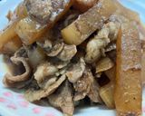 豚と大根の炒め煮作り方8写真