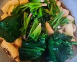 ほうれん草と油揚げの煮浸し作り方5写真