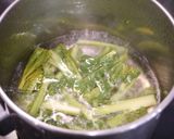 簡単！豚汁☆季節の野菜　菜の花作り方2写真