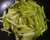 簡単！美味！♬セロリのきんぴら♬作り方2写真