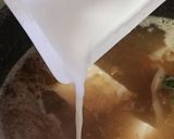 酸っぱ辛い♪豚玉肉豆腐☆パクチースープ鍋作り方2写真