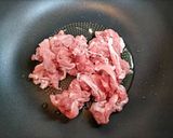 節約簡単夕飯主菜昼食豚こまと白菜の八宝菜・中華丼作り方6写真