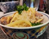 減塩・タケノコたっぷりさばご飯作り方3写真