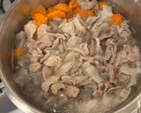 炒めない肉じゃが⭐︎短時間で味しみしみ⭐︎蒟蒻入り作り方3写真