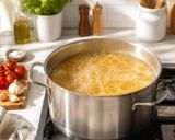 トマト缶不使用。なすとベーコンのトマトパスタ作り方1写真