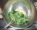 水菜胡麻マヨネーズ和え♪簡単作り方7写真