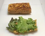 バケットのクロックマダム風茄子バーガー作り方21写真