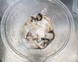 牡蠣と三つ葉の和風鬼旨ペペロンチーノ作り方1写真
