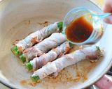 ほろ苦さがあう～！ 山ウドの豚バラ肉巻き作り方1写真