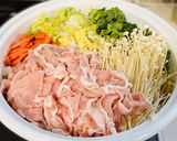 ロピアの肉鍋用スープで☆作ってみた！作り方2写真