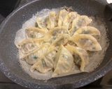 超簡単☆にら餃子☆美味しい☆羽根付き餃子作り方5写真