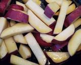 揚げ焼きで大学いも作り方2写真