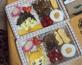 自己満　ヒロアカのキャラ弁作り方1写真