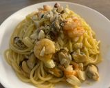 ムール貝出汁のシーフードパスタ作り方7写真