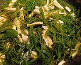 切り昆布の炒め物作り方2写真
