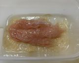 【簡単晩ご飯】塩麹漬け鶏ささみフライ作り方2写真