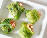 春キャベツのロールおにぎり作り方8写真