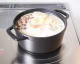 美味しい豆乳で【ごま味噌豆乳鍋】作り方3写真