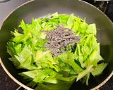 セロリと塩昆布作り方1写真