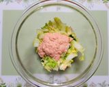 簡単今日の夕飯！野菜たっぷり白菜明太マヨサラダ作り方5写真