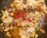 変わり種！？ズッキーニのカレー炒飯作り方3写真