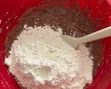 穀みのりがプチプチ⭐︎簡単ココア蒸しケーキ作り方4写真